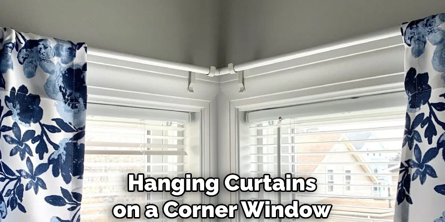 Hanging Curtains on a Corner Window