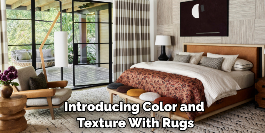 Introducing Color and Texture With Rugs