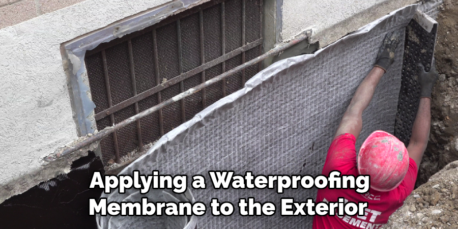  Applying a Waterproofing Membrane to the Exterior 