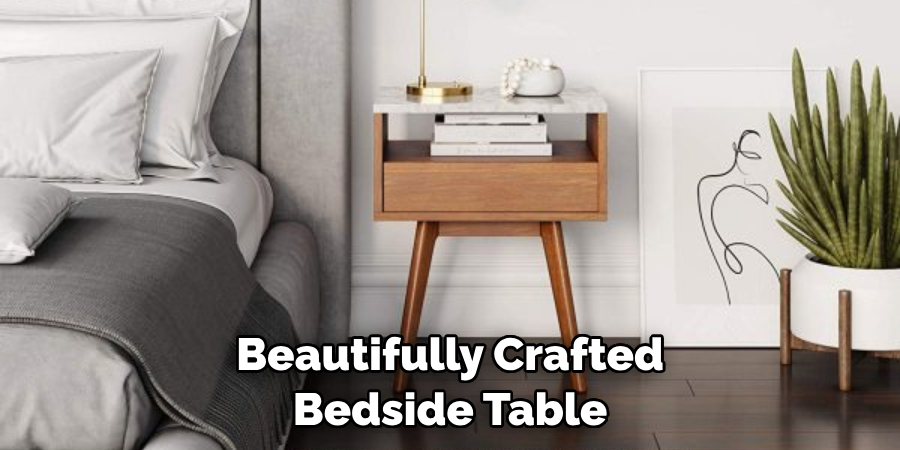 Beautifully Crafted Bedside Table