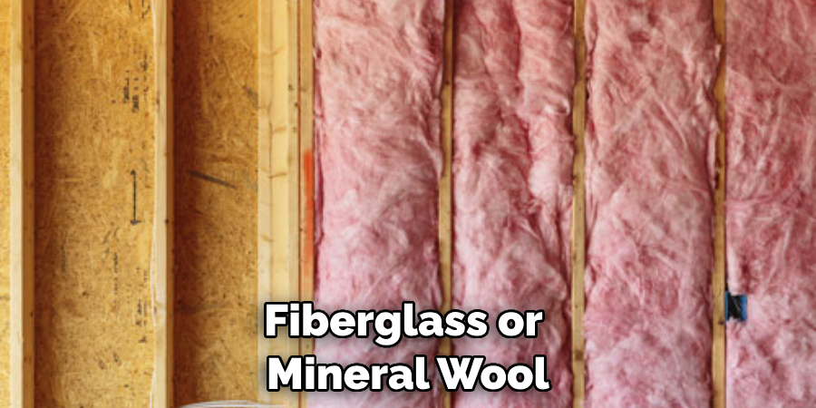 Fiberglass or Mineral Wool