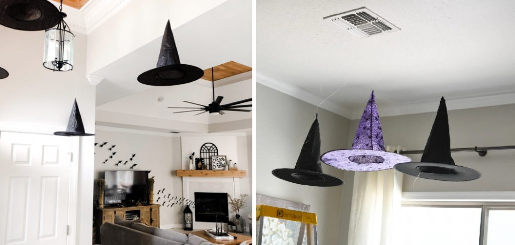 How to Hang Witches Hats From Ceiling