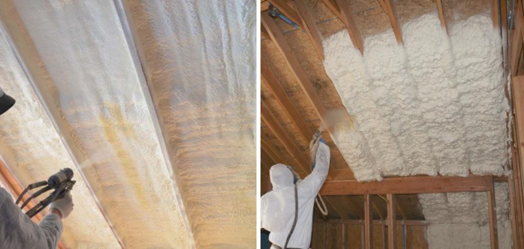 How to Spray Foam Ceiling