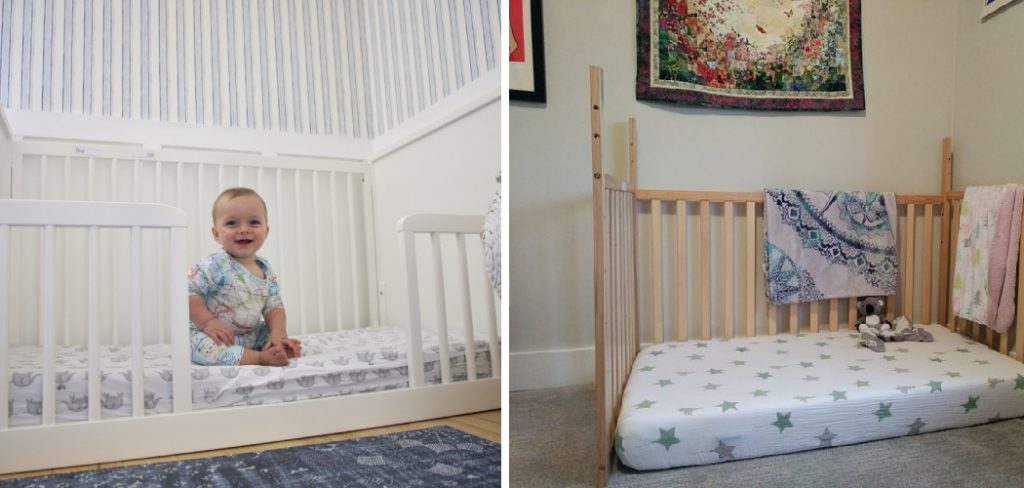 How to Turn Crib Into Floor Bed