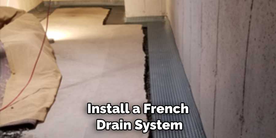 Install a French Drain System