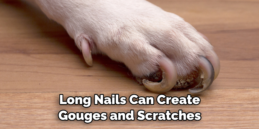  Long Nails Can Create Gouges and Scratches