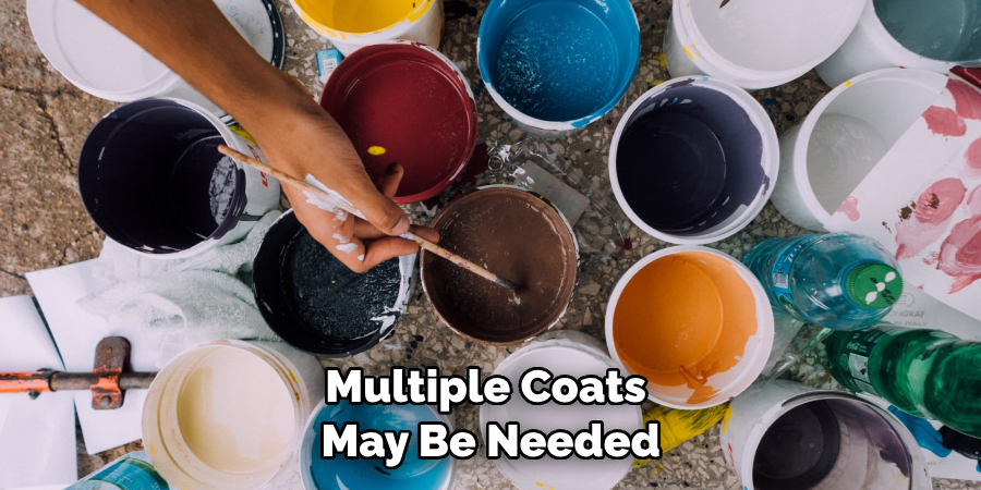 Multiple Coats May Be Needed