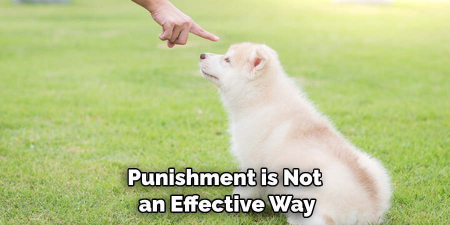 Punishment is Not an Effective Way