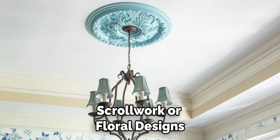 Scrollwork or Floral Designs