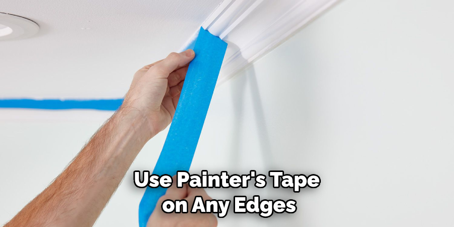Use Painter's Tape on Any Edges