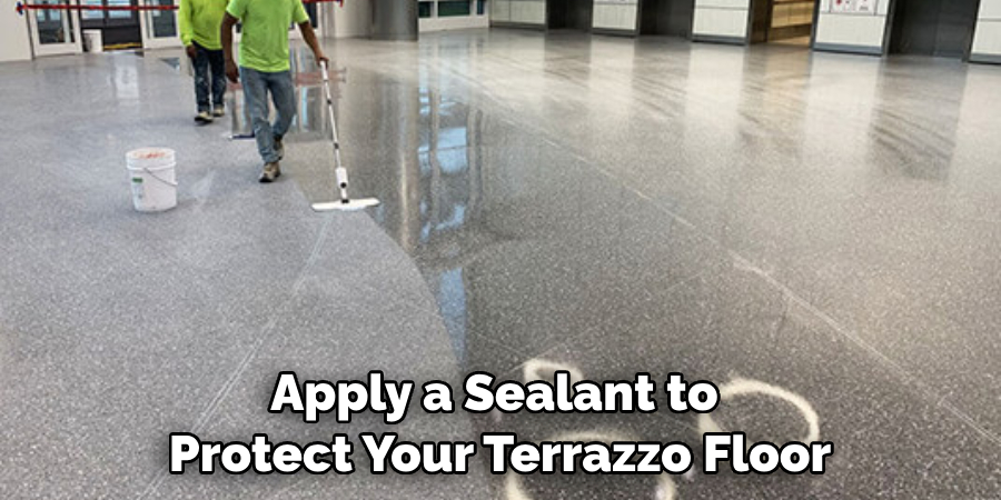 Apply a Sealant to Protect Your Terrazzo Floor