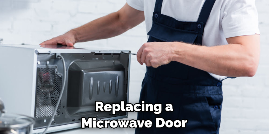 Replacing a Microwave Door