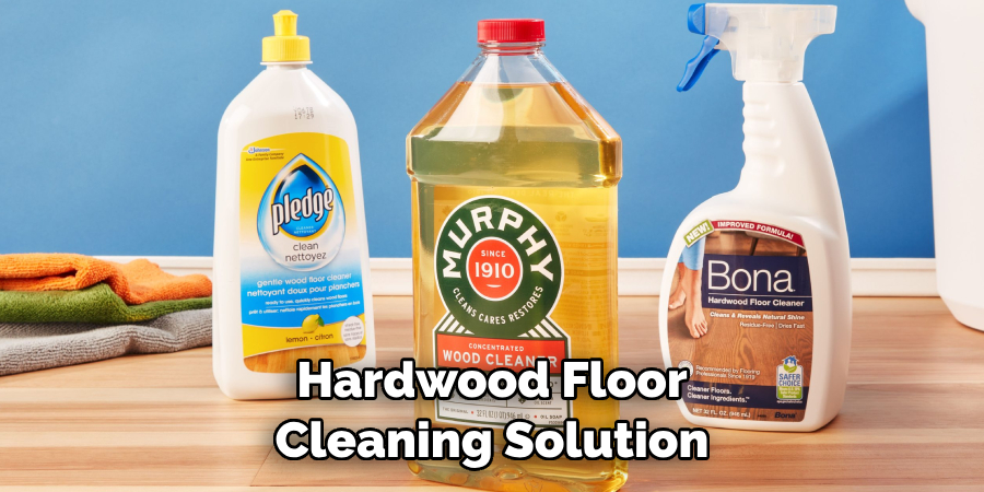 Hardwood Floor Cleaning Solution