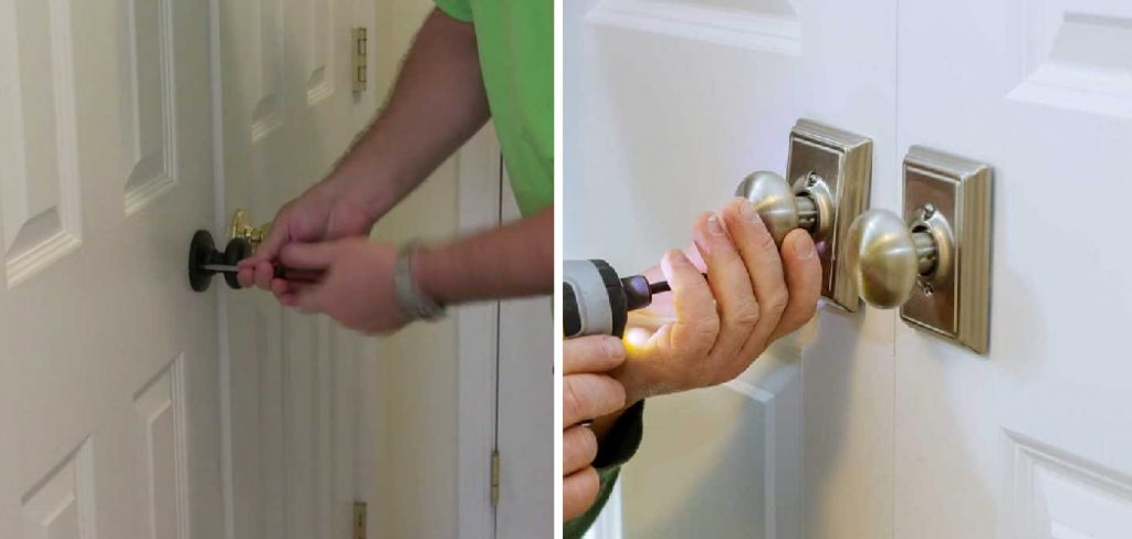 How to Install Dummy Door Knobs