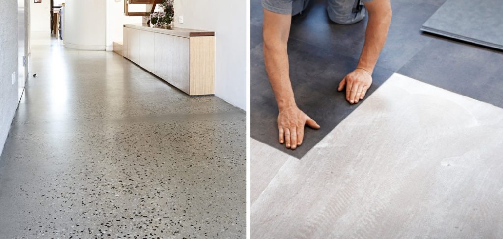 How to Make Concrete Floor More Comfortable