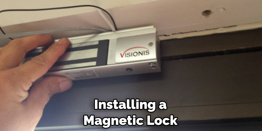 Installing a Magnetic Lock