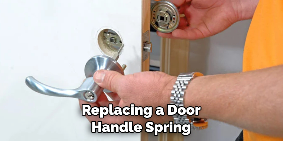 Replacing a Door Handle Spring