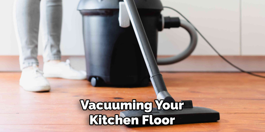 Vacuuming Your Kitchen Floor