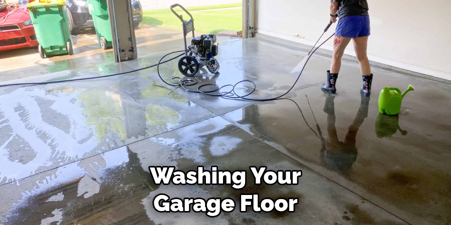 Washing Your Garage Floor