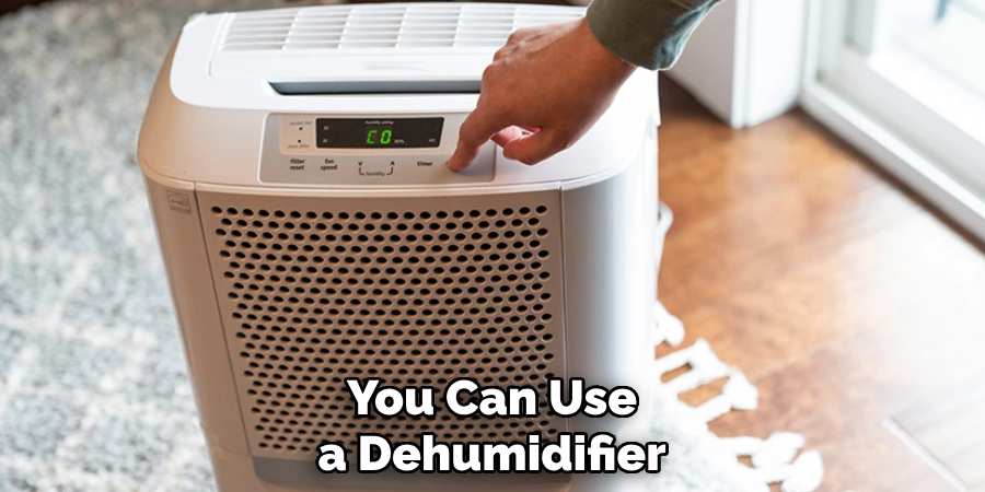 You Can Use a Dehumidifier