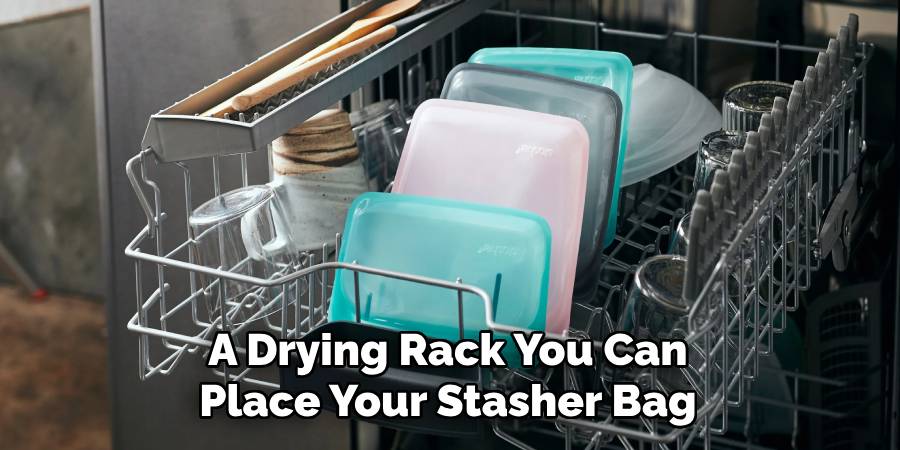 A Drying Rack You Can Place Your Stasher Bag