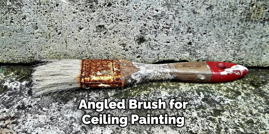 Angled Brush for Ceiling Painting