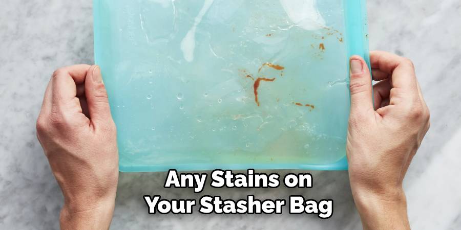 Any Stains on Your Stasher Bag