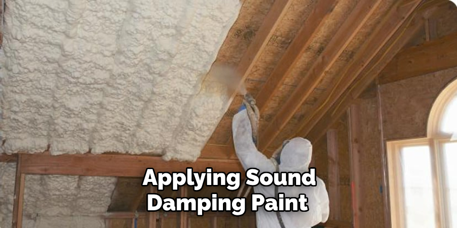  Applying Sound-damping Paint