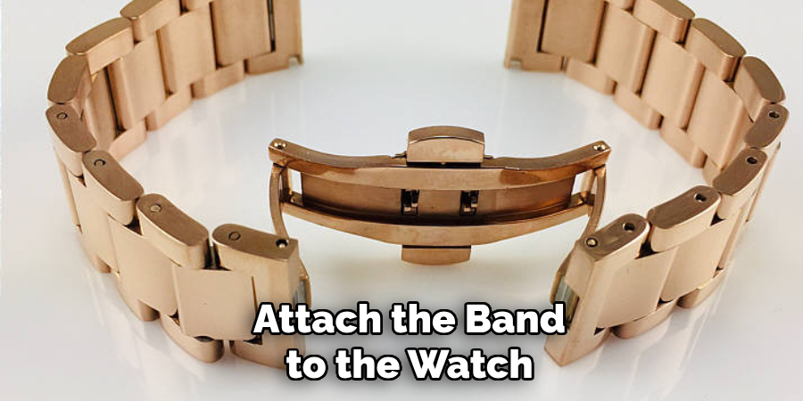 Attach the Band to the Watch