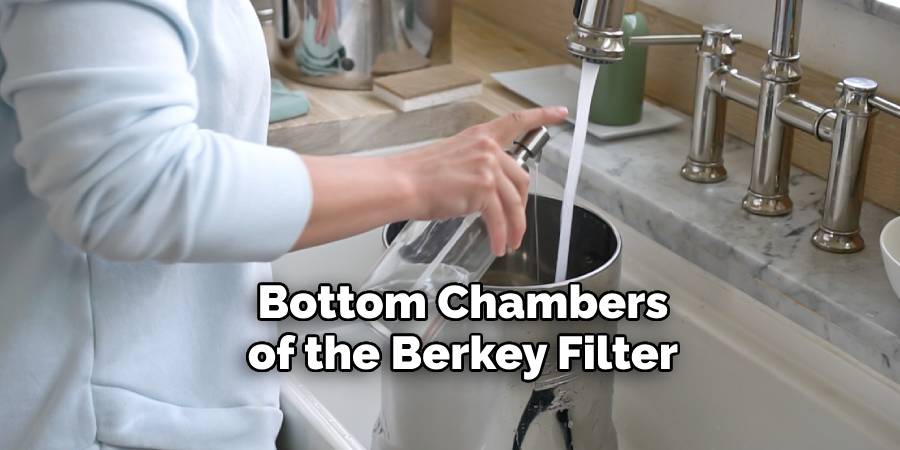 Bottom Chambers of the Berkey Filter