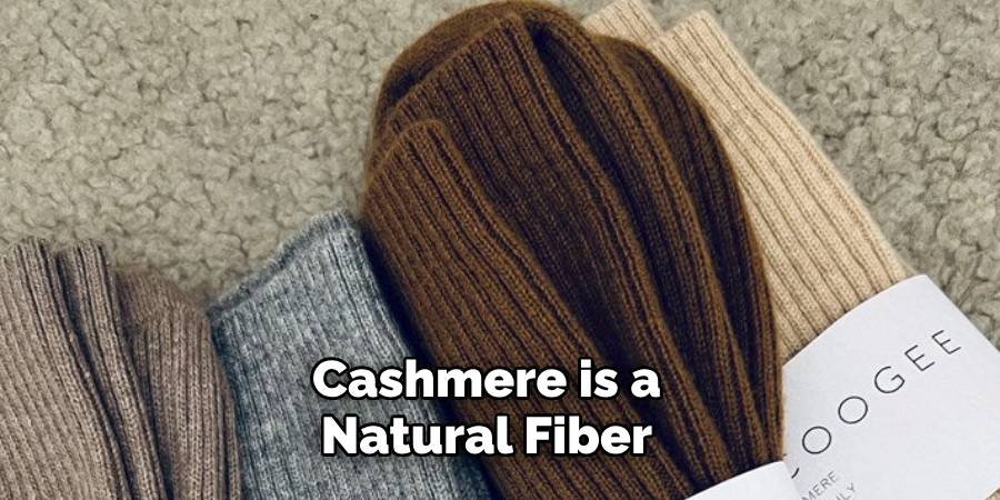 Cashmere is a Natural Fiber