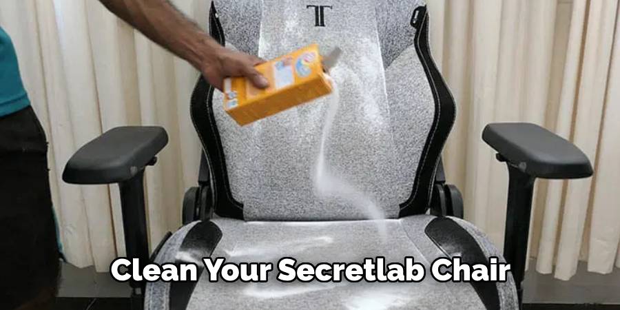 Clean Your Secretlab Chair