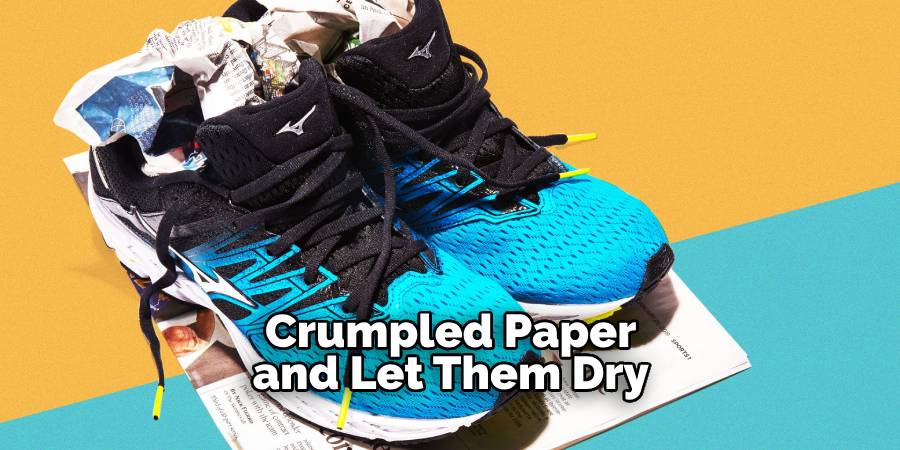 Crumpled Paper and Let Them Dry