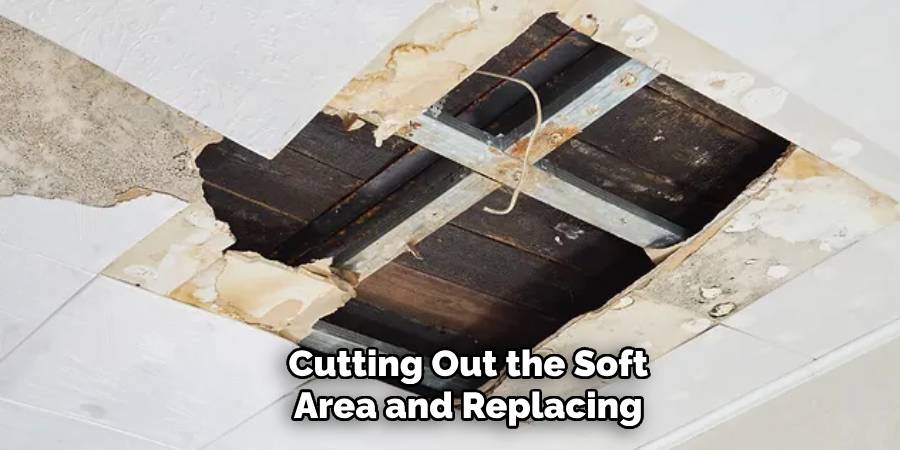 Cutting Out the Soft Area and Replacing