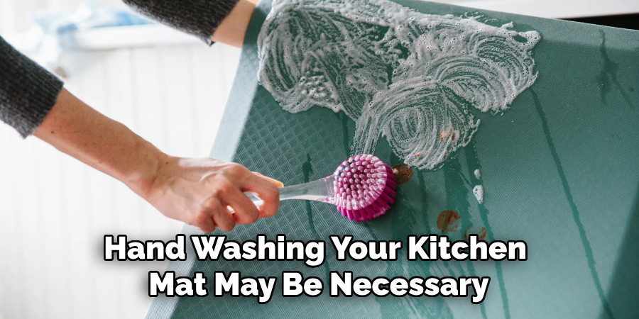 Hand Washing Your Kitchen Mat May Be Necessary