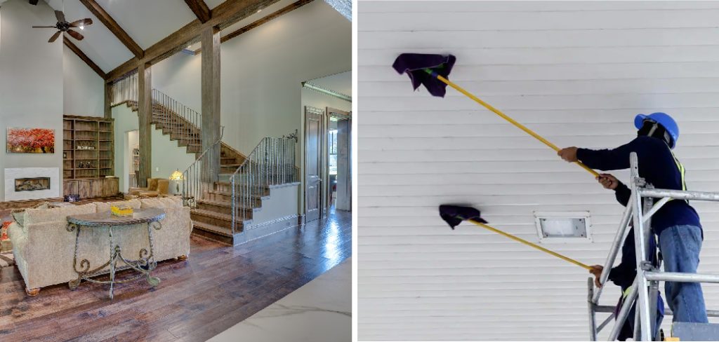 How to Clean Vaulted Ceilings