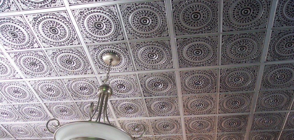 How to Finish Tin Ceiling Tiles