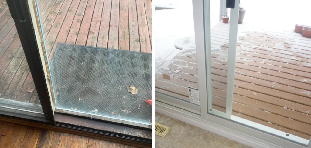 How to Keep Sliding Door From Freezing