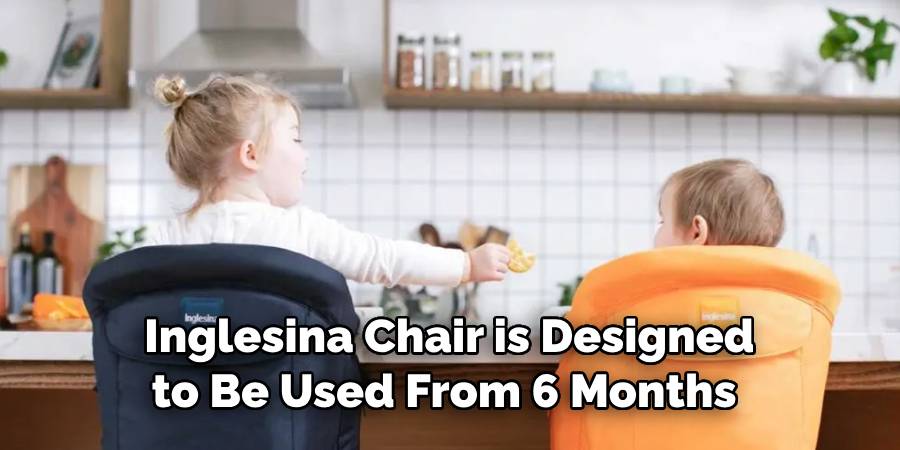 Inglesina Chair is Designed to Be Used From 6 Months 