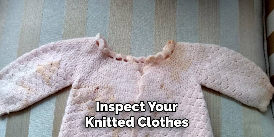 Inspect Your Knitted Clothes