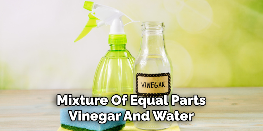 Mixture Of Equal Parts Vinegar And Water