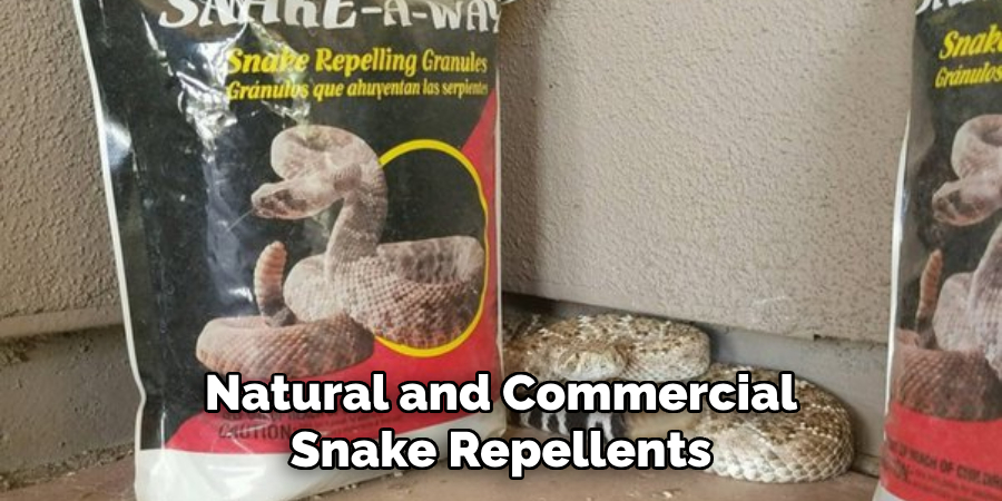 Natural and Commercial Snake Repellents