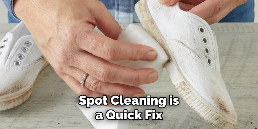 Spot Cleaning is a Quick Fix 