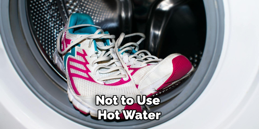 Not to Use Hot Water