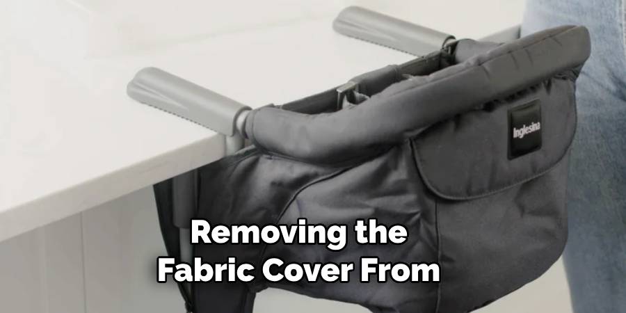 Removing the Fabric Cover From