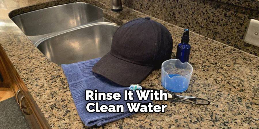 Rinse It With Clean Water