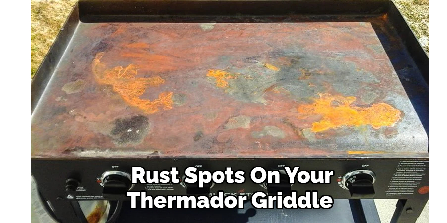  Rust Spots On Your Thermador Griddle