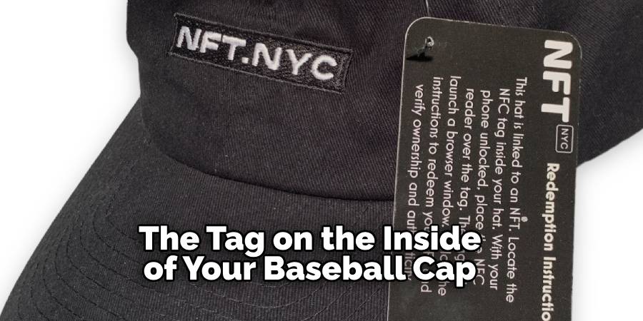 The Tag on the Inside of Your Baseball Cap