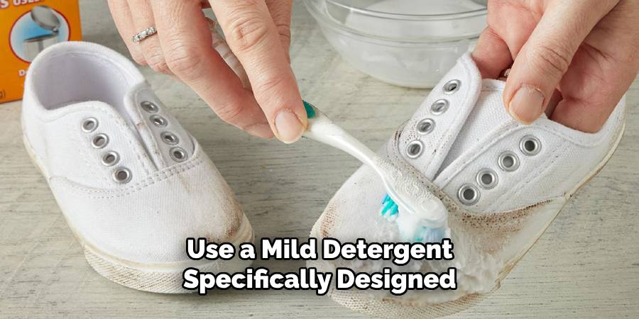 Use a Mild Detergent Specifically Designed