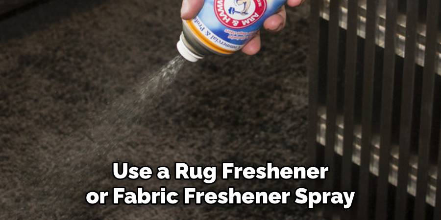 Use a Rug Freshener or Fabric Freshener Spray